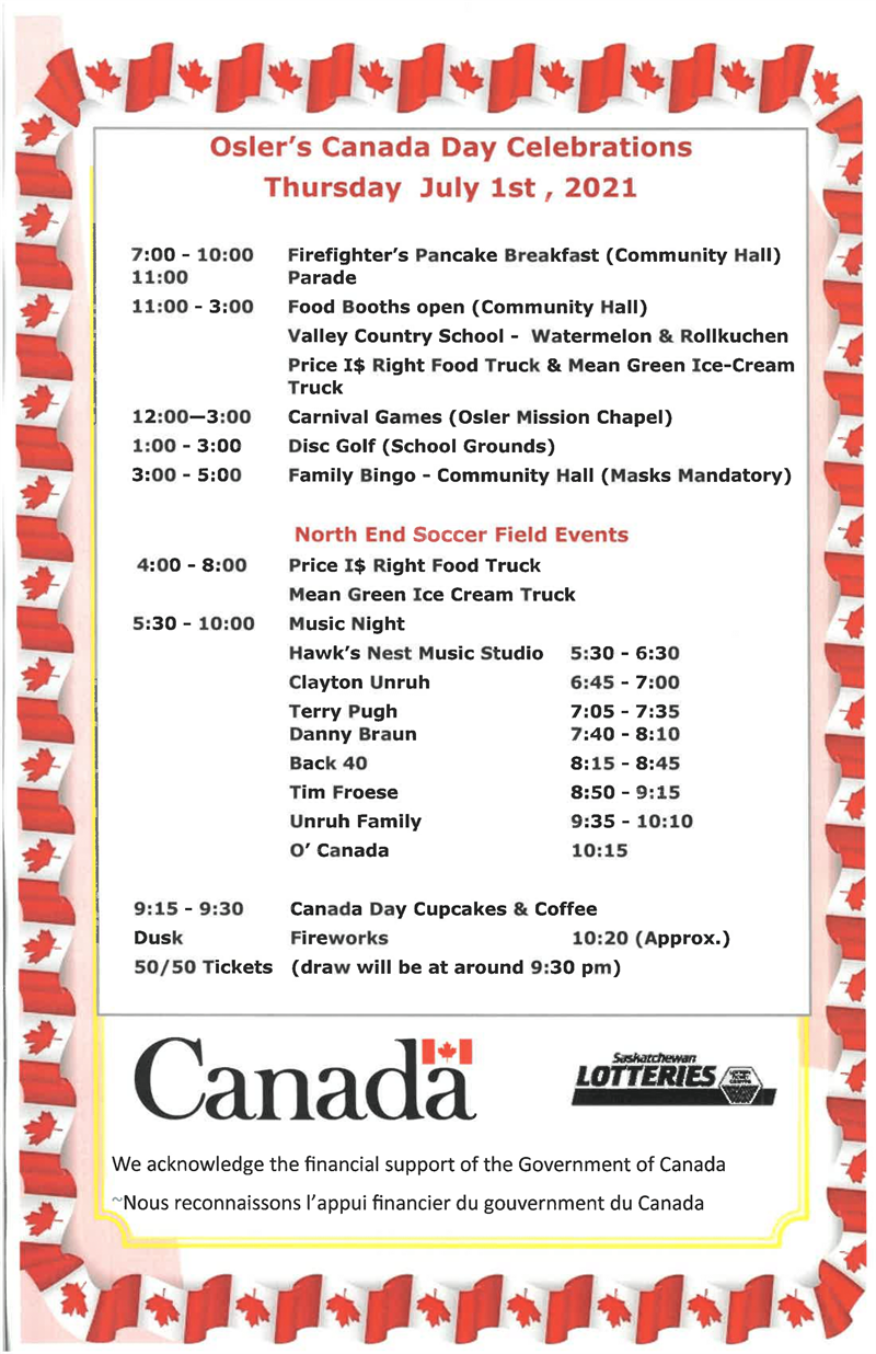 Canada Day Celebration