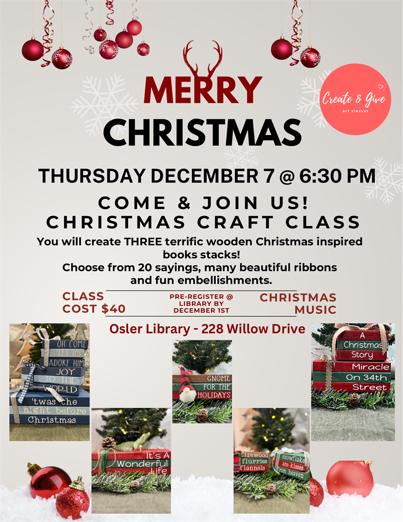 Christmas Craft Class