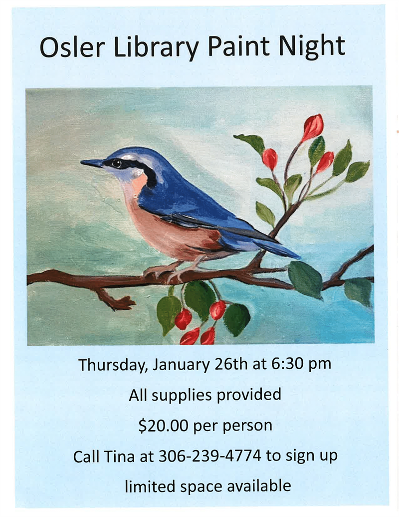 Osler Library - Paint Night