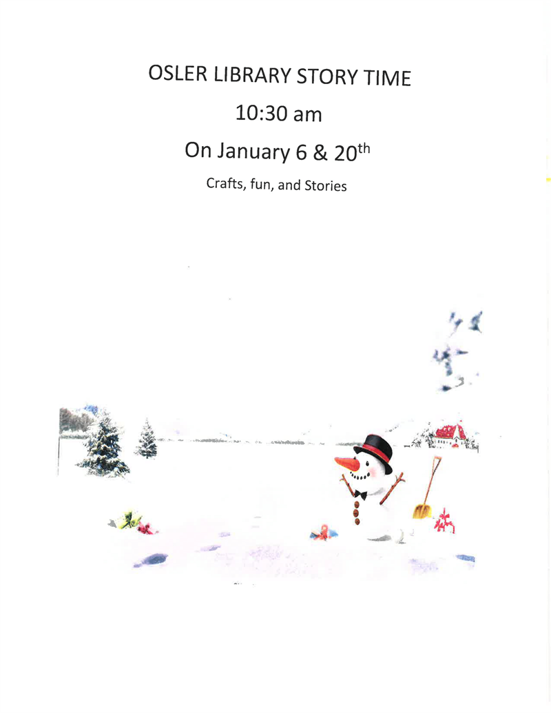 Osler Library - Story Time