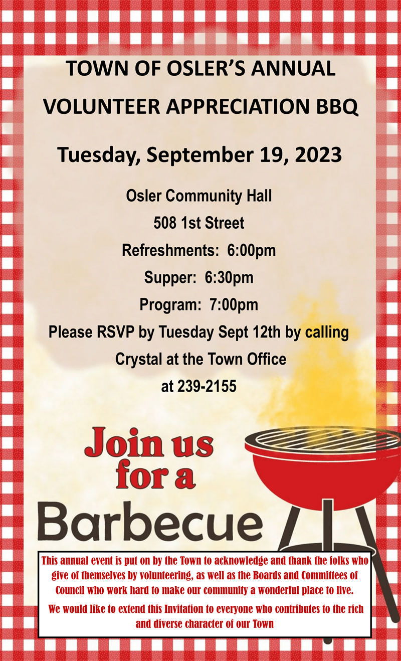 Volunteer Appreciation BBQ